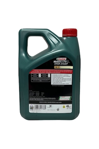 Castrol Magnatec 0W - 30 D Tam Sentetik Motor Yağı 4 L