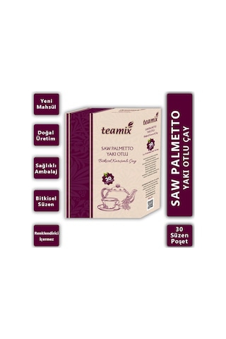 Yakı Otlu & Saw Palmetto İlaveli Bitkisel Karışımlı Çay 60 G 30 Süzen Poşet