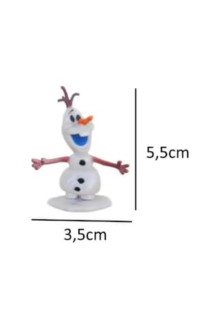9 Parça Frozen 2 Figürlü Büyük Ve Küçük Figürlü Eklemi Hareketli Karakterli Oyuncak Figür Seti