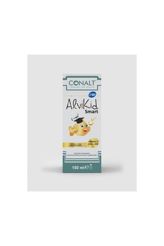 Alvikid Smart Yüksek Dha İçeren Çocuklara Özel Premium Balık Yağı 150 Ml Şurup