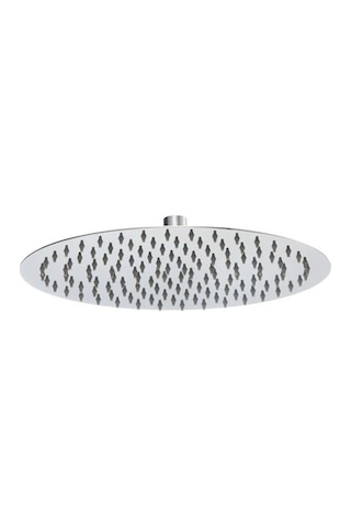 Fause Tepe Duş Başlığı Oval Slim 304 Metal 25 Cm Ktd106 Diğer