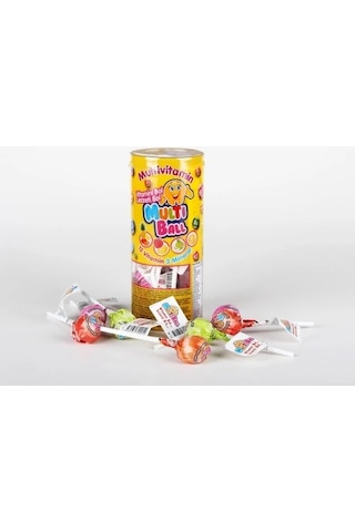 Multi Ball Lolipop Multivitamin 15'lik