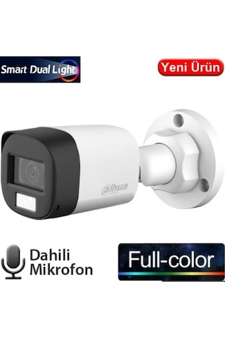 Dahua Hac-b1a21p-u-ıl-a-3.6 2mp Fullcolor Bullet Sesli Kamera