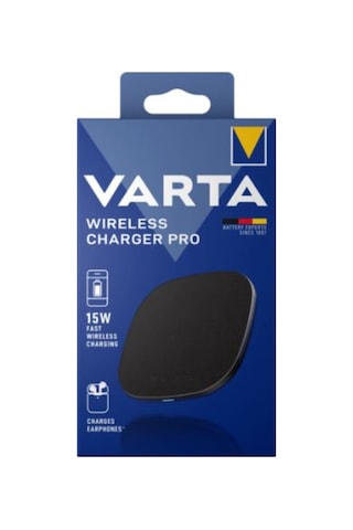 Varta 57905 Wireless Charger Pro Şarj Aleti Apple Uyumlu iPhone Ve Tüm Kablosu