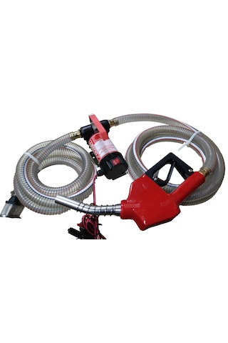 12 Volt Mazot Aktarma Pompası&5 Metre Telli Hortum&otomatik Akary