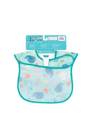 Bumkins Superbib Önlük 6-24 Ay Ocean Life Çok Renkli