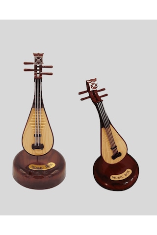 Figürlü Müzik Kutusu, Zarif Melodili Dekoratif Model