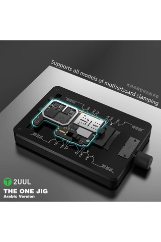 2uul Bh08 The One Jig Yalıtımlı Cam Anakart Bord Tutucu Arabic Version