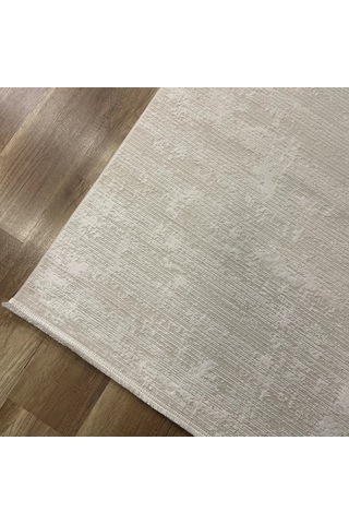 Hoom Rugs Aria 1124 Krem Pamuk Tabanlı Modern Halı Krem