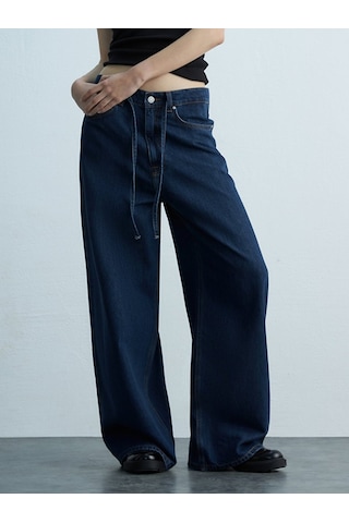 Ltb Denıssa Geniş Paça Yüksek Bel Jean Pantolon 010095186316204 55986 Karışık