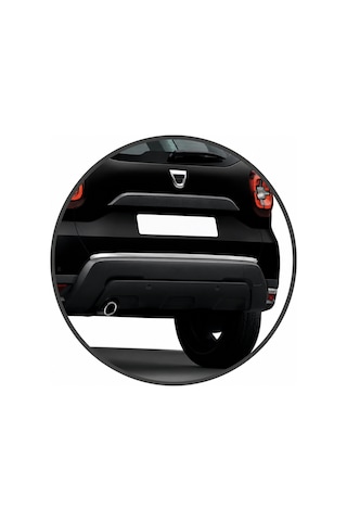 Dacia Duster 2018-2024 Arası Krom Bagaj Alt Çıta Dcadstrkrmbgalç00000000001