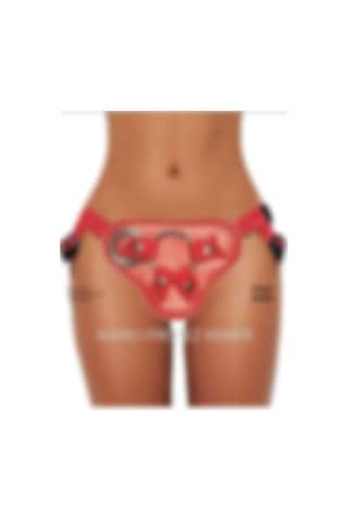 Red Fox Forjin Ayarlanabilir 3 Halkalı Belden Bağlama Kemeri Kırmızı
