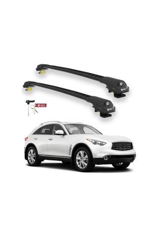 Turtle Infiniti Qx70 S51 2013-2017 Ara Atkı Air1 Siyah