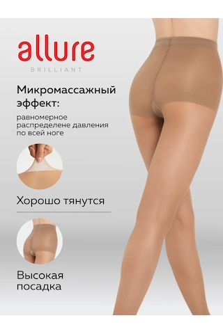 Allure Corsica 40/100 Den Tokaç Helezonlu Külotlu Çorap 59458020 Bej