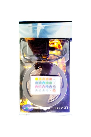 Rgb Şerit Led Seti Silikonlu Led Şerit Set Kumandalı Adaptörlü