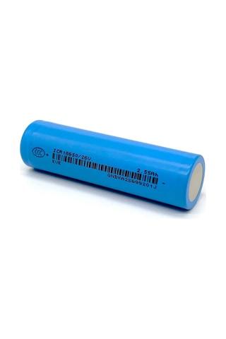 Eve 18650 3.7v Volt 2550 Mah 26v Lityum Şarj Edilebilir 10 Adet Pil Batarya