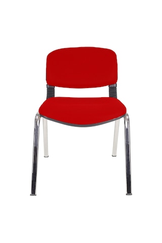 Gizmomobilya Gizmo Ofis Bekleme Misafir Koltuğu Mk1100 Form Döşemeli Kırmızı