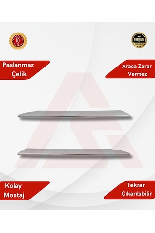 Honda Civic Fc5 2016-2020 Sis Far Çıtası Krom 2 Prç. P.çelik