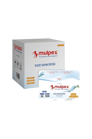 Mulpex Klozet Kapak Örtüsü 10 x 250'li