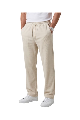 Deep Sea Deepsea Bej Baggy Style Likralı Lastikli İpli Erkek Spor Pantolon 2600262