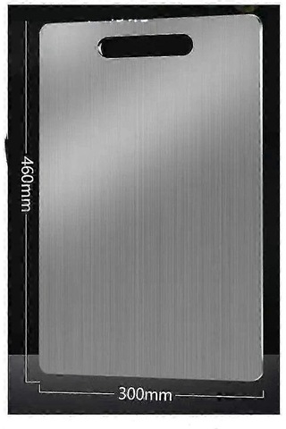 Titanyum Kesme Tahtası Çift Taraflı Titanyum Mutfak Doğrama Tahtası E Diğer