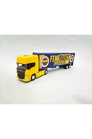 Welly 1/64 Ölçek Scanıa R730 Fenerbahçe Tır Maketi 24 Cm Boy