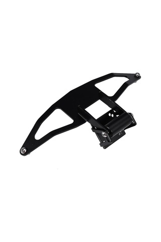 Yifomall Honda Vfr1200x Crosstourer 2012-2017 İçin Siyah Metal Gps Navigasyon Tutucu - 304 Paslanmaz Çelik, 22mm Çaplı Çubuk, Ön Cam Altı Konum, Suya Dayanıklı