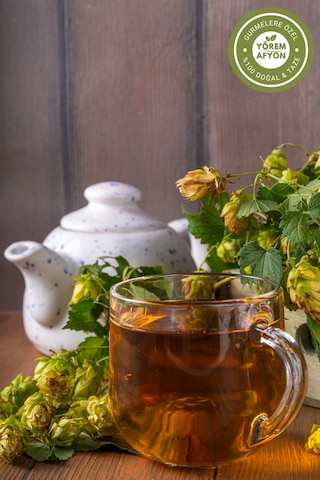 Yörem Afyon Meşhur Bilecik Pazaryeri Yerli Mahsul Şerbetçi Otu, Maya Otu Humulus Lupulus 30gr.