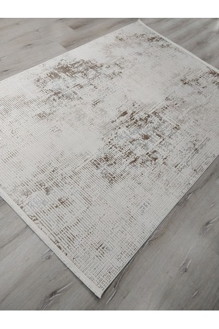 Foneks Halı Arya Nu0240 Krem Bej-160x230 Antialerjik Makina Halıs