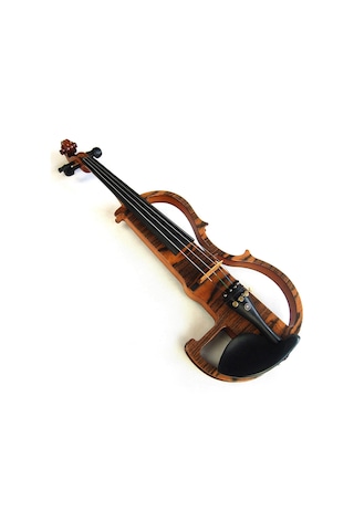 Kinglos Kng Mwds-1902 Elektro Keman 4/4 Profesyonel - Silent Kulaklık Çıkışlı Sessiz Çalışma Modu, Modern Tasarım, Taşıma Çantalı Set