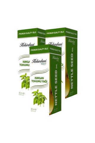 Hekimhan Bitkisel Isırgan Tohumu Yağı 3 x 20 ML