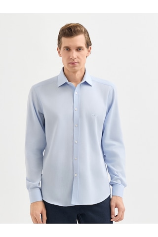 Karaca Erkek Slım Fıt Gömlek-açık Mavi 11.25w.04.011 Açik Mavi