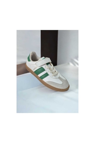 Pepino Çocuk Ortapedik Krep Kaymaz Taban Ince Taban Bounce Taban Sneaker Spor Ayakkabısı Beyaz Pembe