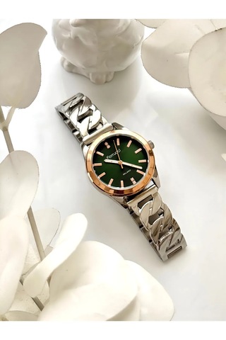 Ferrucci Fc63637 Çelik Tasarım Kadın Kol Saati+bileklik Hediye