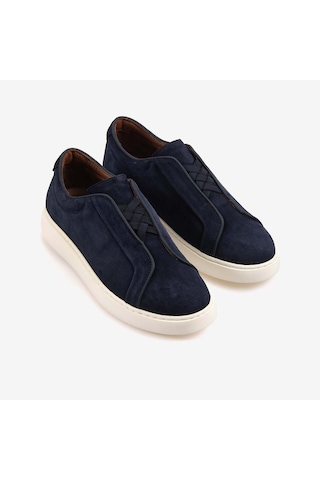 Mocassini Gold Erkek Eva Taban Süet Bağcıksız Casual Spor & Sneaker Ayakkabı 1453-47 Lacivert