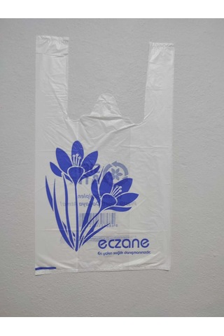Eczane Poşeti 23x40 Cm Orta Boy Bio Atlet 750 Adet
