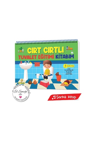 Cırt Cırtlı Kitap - Tuvalet Eğitimi