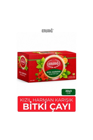 Ersağ Karışık Bitki Çayı 20 Süzen Poşet 60 G
