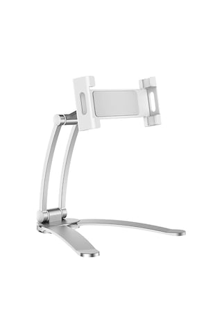 Vkemall Alüminyum Masaüstü/duvar Tipi Tablet Tutucu - 5-12.9 İnç İçin 360 Açı Ayarlı, Telefon Ve İpad Uyumlu, Dayanıklı Ve Taşınabilir