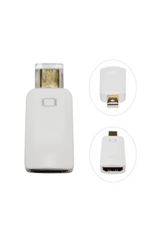 Apple Uyumlu MacBook Mini Display Port To Hdmi Minik Adaptor