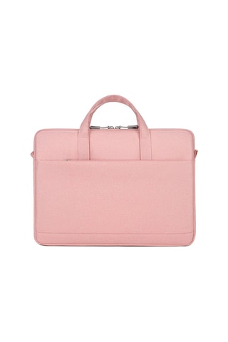Macbook, Apple Ve Xiaomi 15 İnç Bilgisayarlar İçin Uygun Oxford Kumaş Dizüstü Bilgisayar Çantası. Pembe