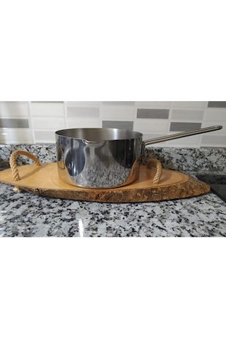 Paslanmaz Çelik Kaçerola Sütlük ve Sosluk 14 Cm 600 Ml