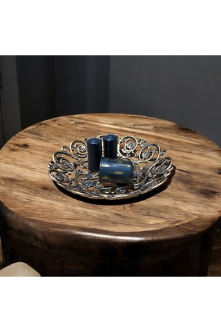 Bakır Renk Sepet, Dekoratif Sepet, Hediyelik Sepet, Dekor Sepet, Çok Amaçlı Sepet