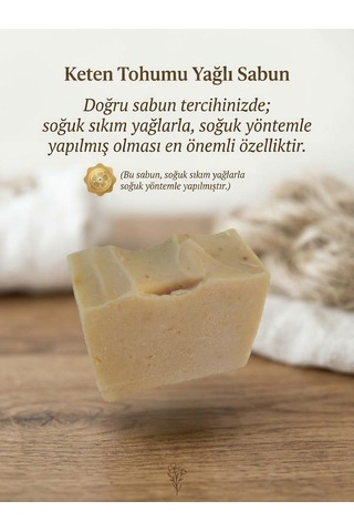 Keten Tohumu Yağlı Sabun