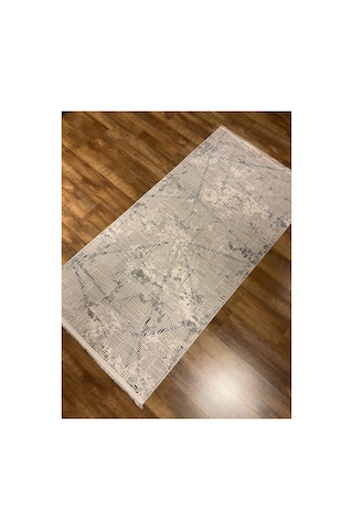 Tuval 1031 Mavi Halı Çok Renkli