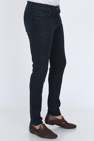 Jeans Dar Kesim Erkek Lacivert Renk Kot Pantolon Lacivert
