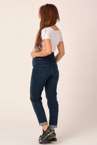 Busa Hamile Regular Fit Kot Pantolon Lacivert-lacivert