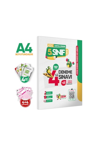 2027 5.Sınıf YENİ SİSTEM İOKBS BURSLULUK Tıpkı Basım ve Sarmal Deneme Seti Türkiye Geneli D. Çözümlü