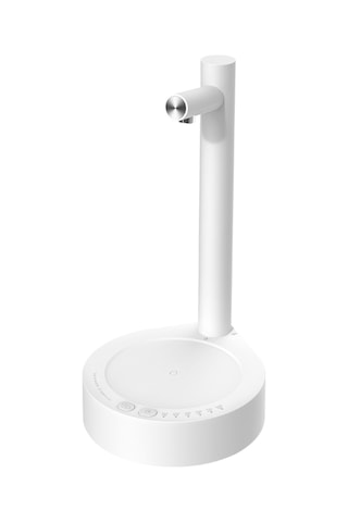 Neevoyu Masaüstü Elektrikli Su Pompa, 4w 1800mah Batarya, Paslanmaz Çelik, Type-c Şarj, Otomatik Su Alma, Soğuk Su, Aw03 Modeli Beyaz