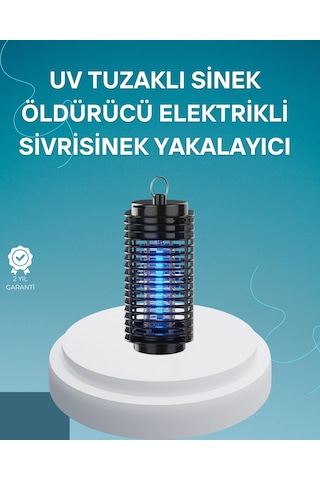 Çevre Dostu Elektrikli Sivrisinek Öldürücü Lamba - 50m² Etki Alanı